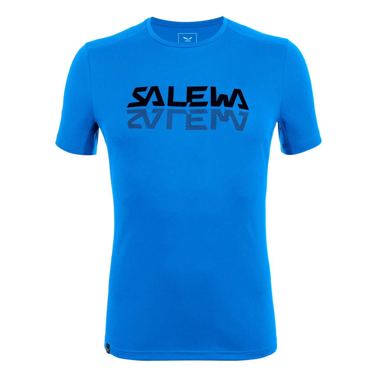 Salewa Men's Sporty Graphic Dry T-Shirts Blue BID-856237